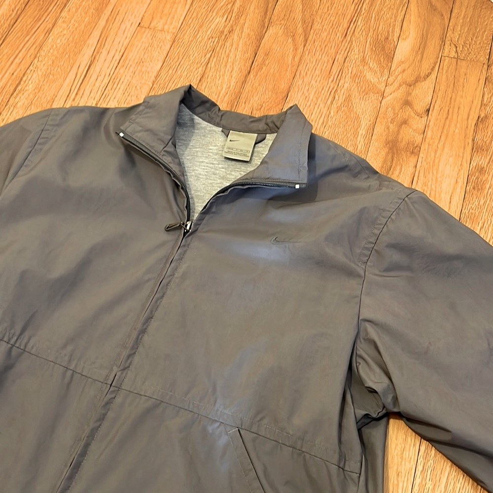 Gray Nike Rain Jacket
